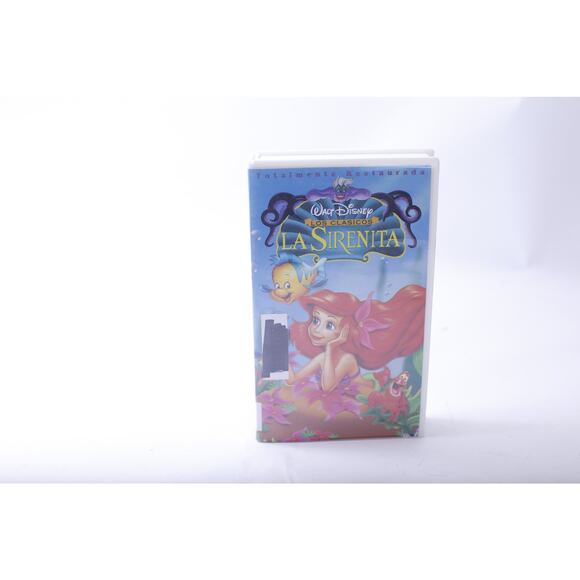 Walt Disney, La Sirenita, Los Clasicos, Espanol, Spanish, VHS, Video Tape, - Picture 1 of 3